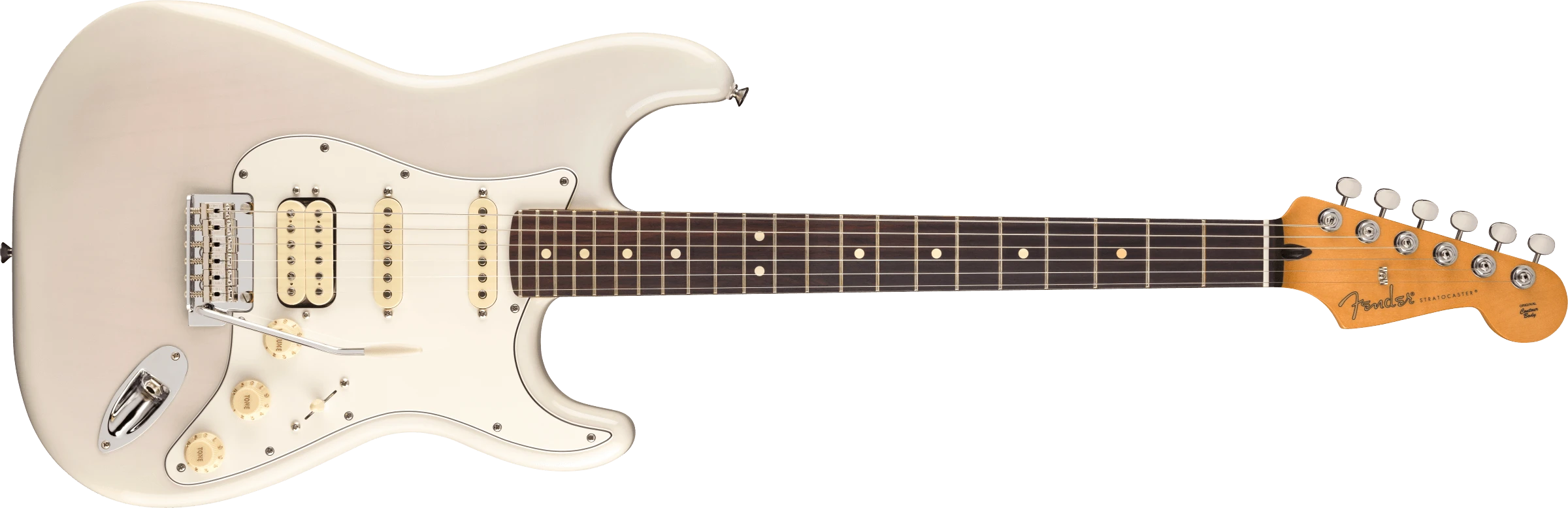 Fender Strat Player II Chambered HSS WBL/RW